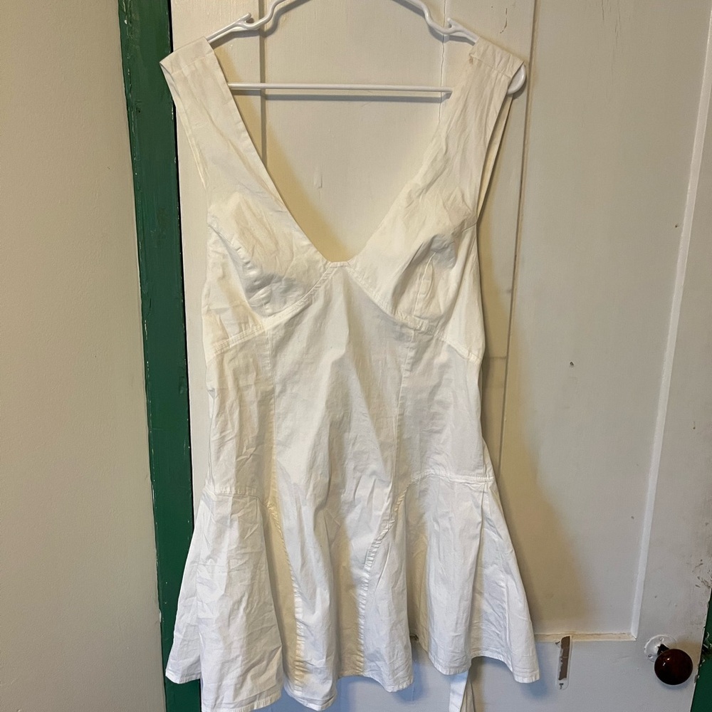 White Free People Mini Dress